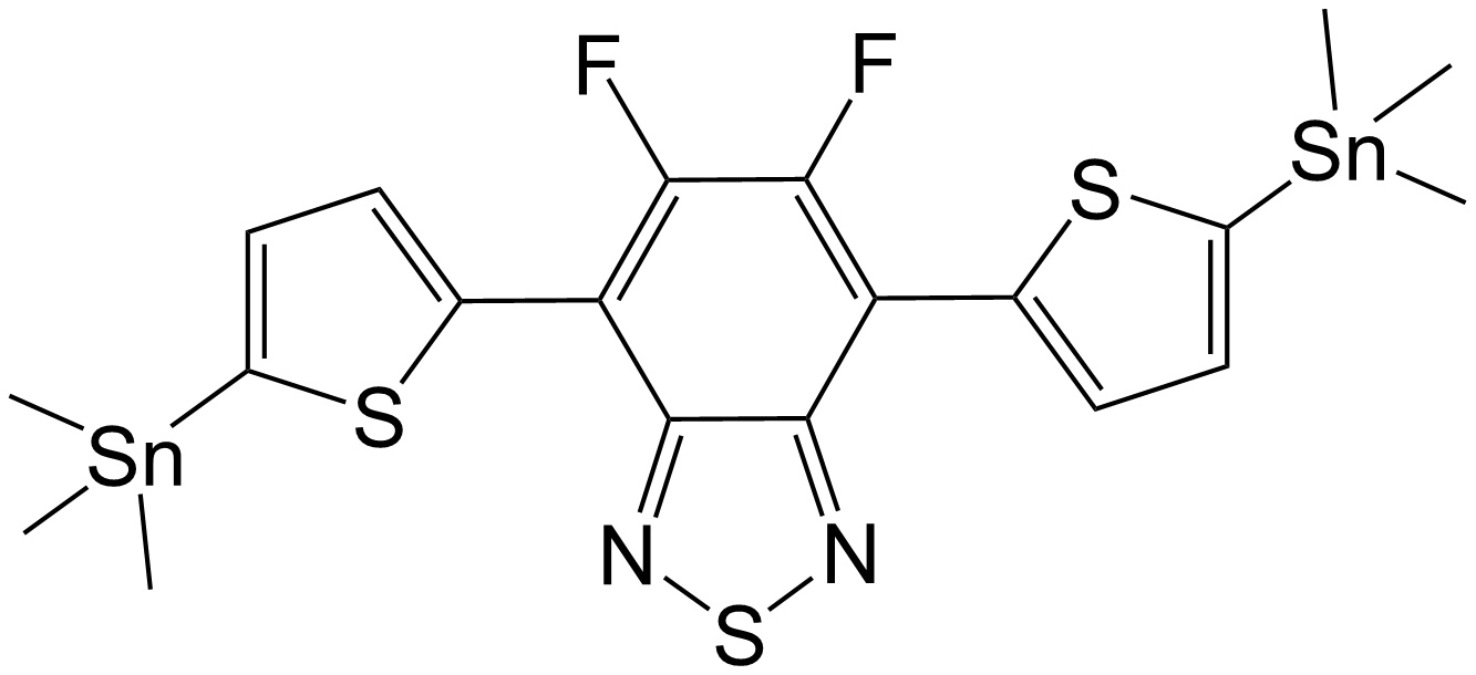 5,6-difluoro-4,7-bis(5-(trimethylstannyl)thiophen-2-yl)benzo[c][1,2,5]thiadiazole/1421762-30-2